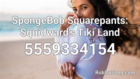 SpongeBob Squarepants: Squidward\'s Tiki Land Roblox ID - Roblox 