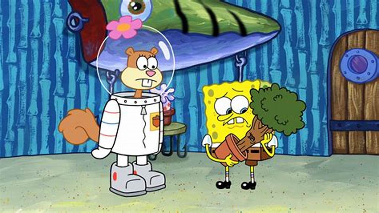 Spongebob Squarepants Arbor Day Disarray