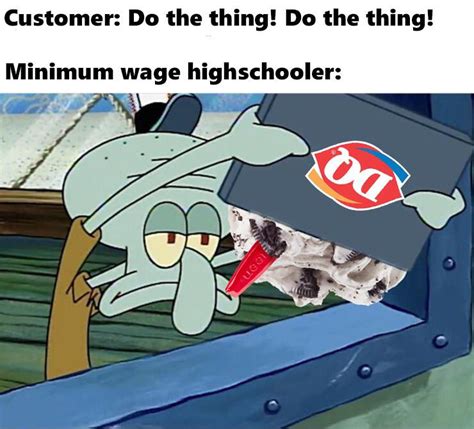 Spongebob Dairy Queen Meme