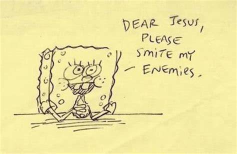 Spongebob Dear Jesus