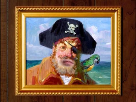 Spongebob Intro Pirate Painting