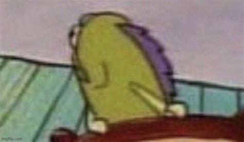 Spongebob Meme Fish Looking Back