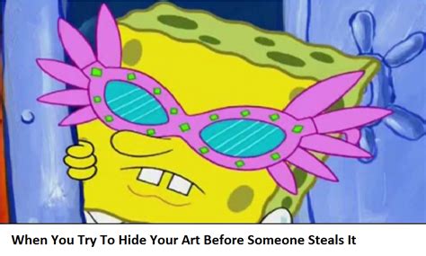 Spongebob Meme Glasses