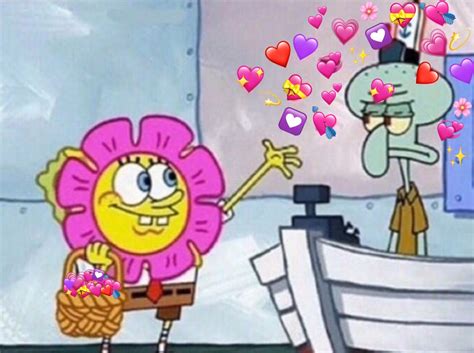 Spongebob Meme Love