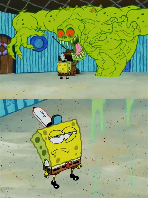 Spongebob Meme Monster