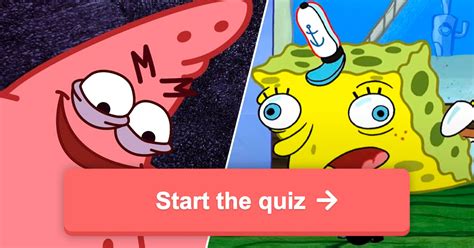 Spongebob Meme Quiz Buzzfeed