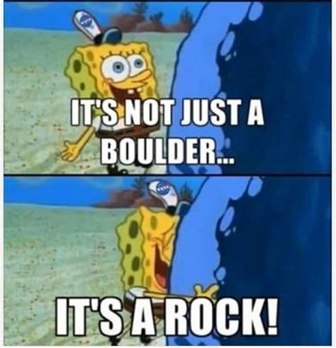 Spongebob Meme Rock