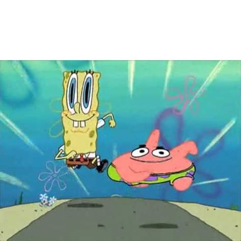 Spongebob Meme Running
