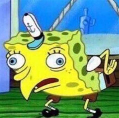 Spongebob Meme Sarcastic