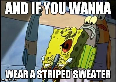 Spongebob Meme Sweater