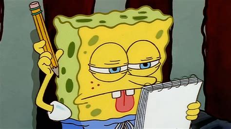 Spongebob Meme Thinking