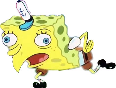 Spongebob Meme Transparent Background