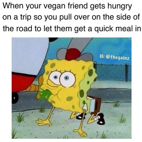Spongebob Meme Vegan