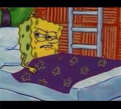 Spongebob Meme Waking Up
