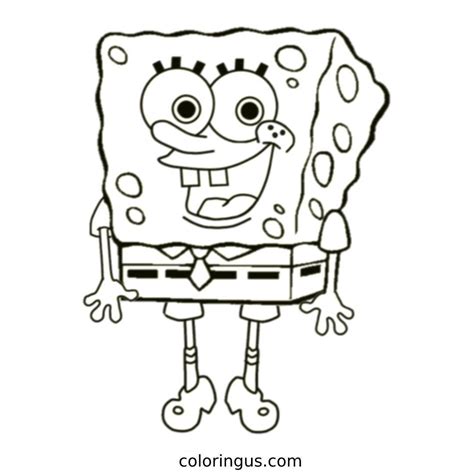 Spongebob Pages To Color
