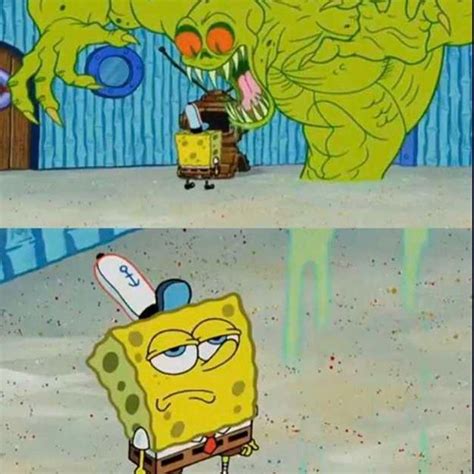 Spongebob Unphased Meme