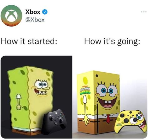 Spongebob Xbox Meme
