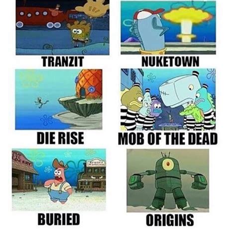 Spongebob Zombies Meme