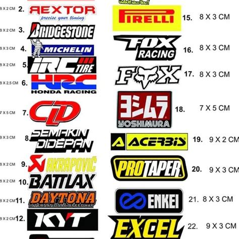 Sponsor Balap Motor