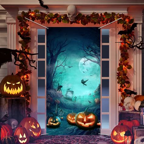 Spooky Door Decor