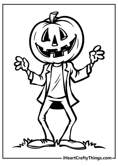 Spooky Halloween Coloring Pages