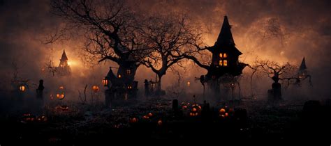 Spooky Halloween Scenes