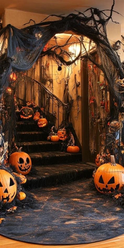 Spooky Halloween decor