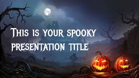 Spooky Powerpoint Template