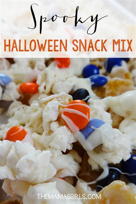 Spooky Snack Mixes & Popcorn