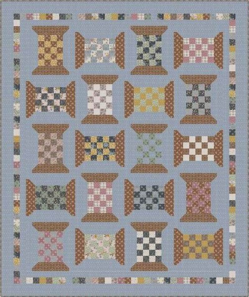 Spools Quilt Pattern
