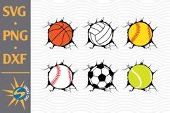 Download Sport Ball Breaking Wall DXF Files