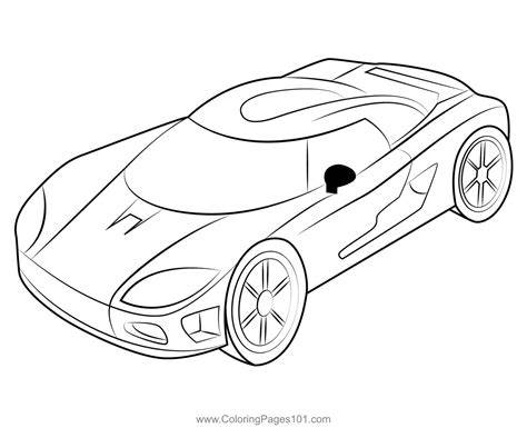 Sport Car Coloring Pages