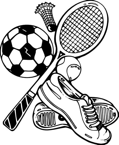 Sport Coloring Pages Printable