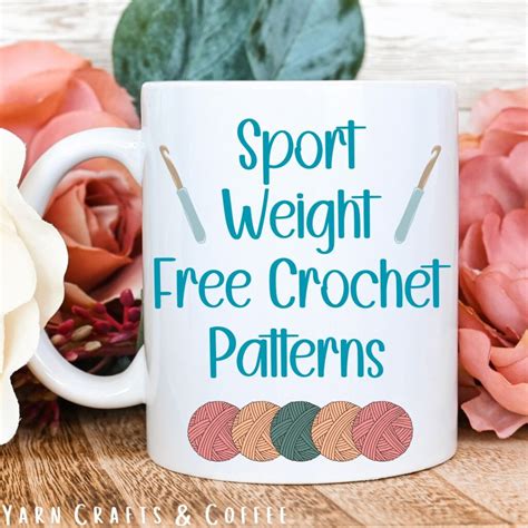 Sport Weight Yarn Crochet Patterns Free