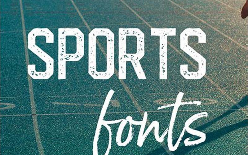 Sports Fonts
