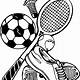 Sports Free Coloring Pages