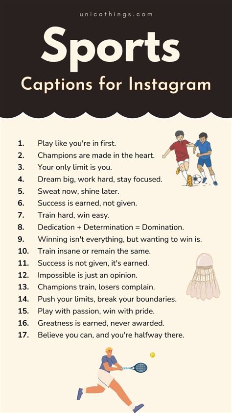 Sports Captions