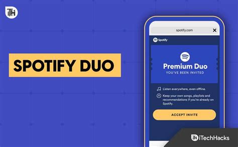 Spotify Duo for Two Users