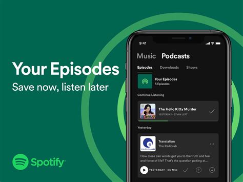 Spotify Podcast Library