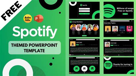 Spotify Wrapped Slides Template