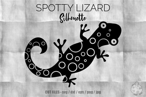 Download Spotty Lizard Cut Files For Silhouette