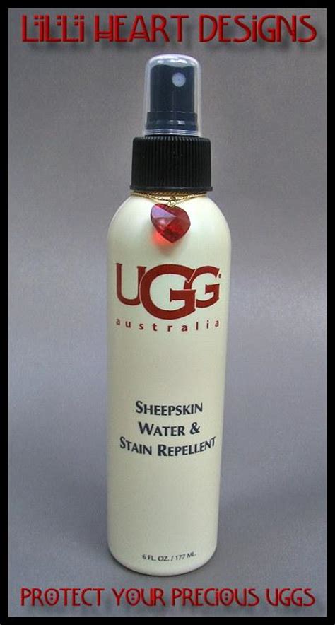 Spray your Uggs with a water-repellent spray