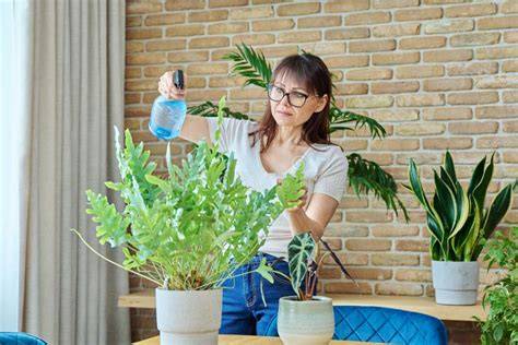 Spraying Indoor Plants With Water: A Guide For Plant Lovers