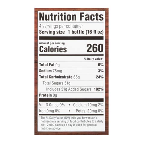 Sprecher Root Beer Ingredients