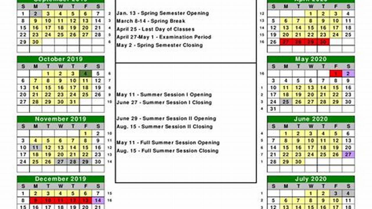 Spring 2025 Boston University Calendar