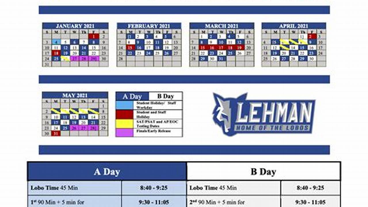 Spring 2025 Calendar Lehman College