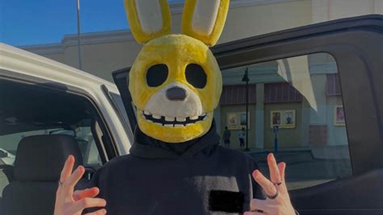 Spring Bonnie Head Masks