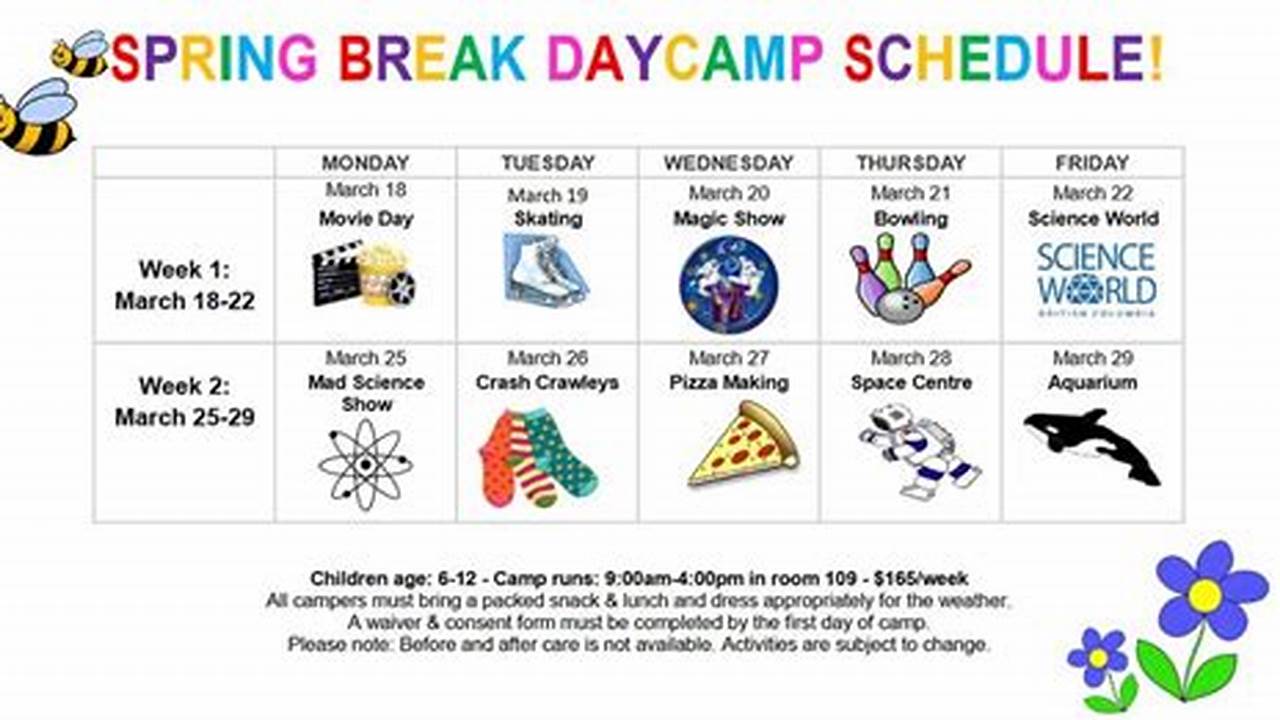 Spring Break Camps 2024 Calgary