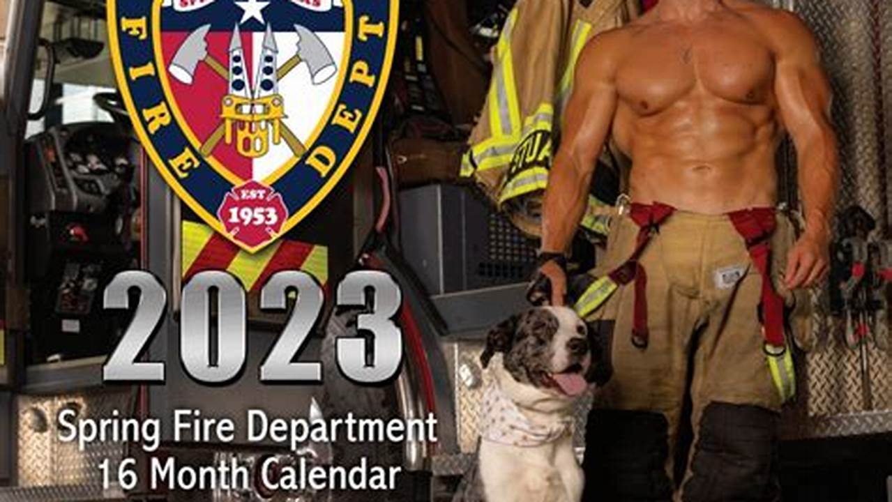 Spring Fire Department Calendar