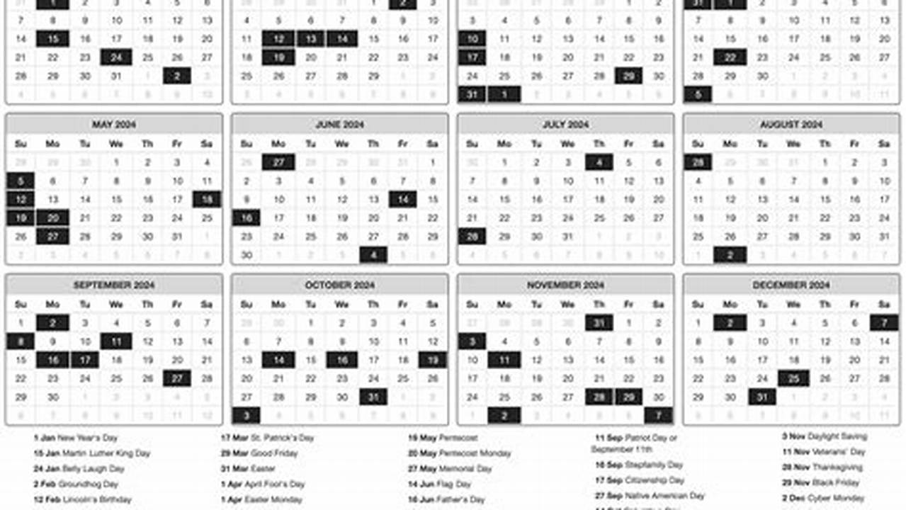Spring Ford Calendar 2024